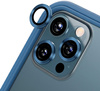 Eagle Eye Lens szkło + metalowa ramka na tylną kamerę aparat do iPhone 13 Pro/13 Pro Max (1 szt.) (Dark Blue)