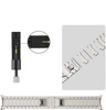 Pasek bransoleta stalowa Steel Link do Apple Watch 1/2/3/4/5/6/7/8/9/SE/Ultra 42/44/45/49mm (Tytanowy)
