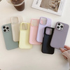 Etui Glow Stripes Silicone Case obudowa ze strukturalną powierzchnią iPhone 15 Pro (Butter Yellow / Żółty)