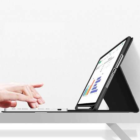 Etui Smart Folio z klawiaturą do Apple iPad 10 gen. 10.9” (2022) / 11 gen. 11” (2025) (Czarny)