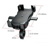 NOX Motorcycle Phone Holder 15W Wireless Charger USB QC3.0