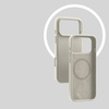 Etui D-Pro Velvet Silicone Case MagSafe obudowa magnetyczna z mikrofibrą do Apple iPhone 17 Pro Max (Żółty)