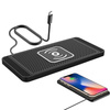 Ładowarka indukcyjna D-Pro D10 20W QI Wireless Charging Pad bezprzewodowa mata ładująca antypoślizgowa samochodowa (Czarny)