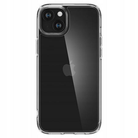 Etui Spigen Ultra Hybrid Case obudowa mocna wzmacniana iPhone 15 Plus (Crystal Clear)