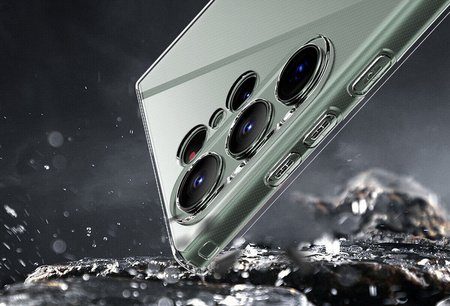 D-Pro Slim Flex TPU Case Etui Silikon do Samsung Galaxy S23+ Plus(Crystal Clear)