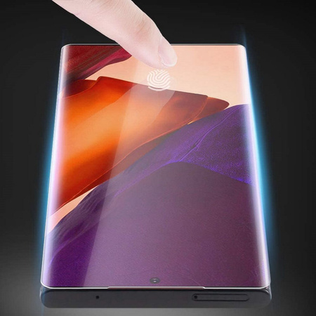 5D UV Glass Nanoscale Lamp Szkło Hartowane Samsung Galaxy Note 20