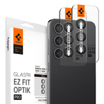 Spigen Ez-Fit camera protector szkła hartowane na aparat do Samsung Galaxy S23 / S23 Plus / S24 (Black)