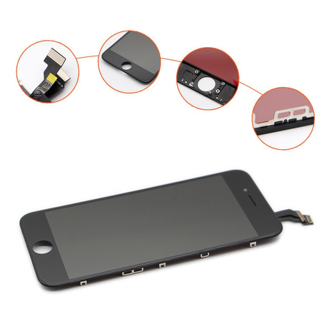 Wyświetlacz LCD ekran dotyk digitizer do Apple iPhone 6 Plus (HQ) (Biały)