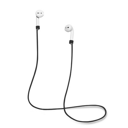 Linka D-Pro Strap pasek na szyję do słuchawek Apple AirPods 1/2/3/4 / Pro 1/2/3 (Czarny)