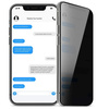 Szkło hartowane XHD Privacy Anti-Spy Glass prywatyzująca zaciemniająca antyszpiegowskia szybka ochronna na ekran do Apple iPhone 13 / 13 Pro / 14 / 16e