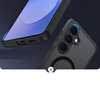 Etui D-Pro Matte Hybrid MagSafe Case obudowa magnetyczna do Samsung Galaxy S25 FE (Czarny)