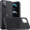 Etui D-Pro Matte Hybrid obudowa matowa do iPhone 12/12 Pro (Czarny)