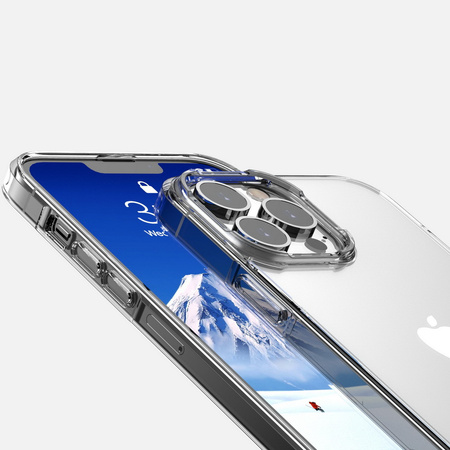 Etui D-Pro Quartz Crystal obudowa wzmacniana do iPhone 12mini/13 Mini (Przezroczyste)