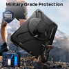 Etui D-Pro 360 Armor Strap Case obudowa pancerna z uchwytem na rękę i paskiem na ramię z wbudowaną folią na ekran do Samsung Galaxy Tab S10 FE 10.9" (SM-X520 / SM-X526) 2025