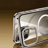 Etui D-Pro Titanium Metal Frame obudowa magnetyczna do MagSafe iPhone 16 Pro  (Desert Titanium)
