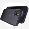 Etui D-Pro Matte Hybrid obudowa matowa do iPhone 12 Pro Max (Czarny)