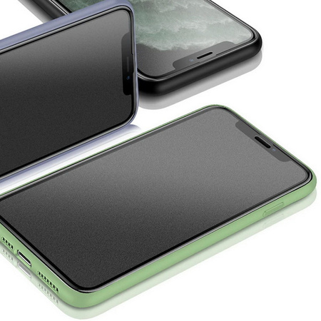 Szkło hartowane matowe XHD Matte do iPhone 12 Pro Max (Black)