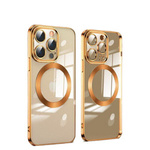 D-Pro Gloss MagSafe Case etui magnetyczne obudowa iPhone 12 Pro Max (Gold)