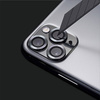 Eagle Eye Lens szkło + metalowa ramka na tylną kamerę aparat do iPhone 12 mini/12/12 Pro (1 szt.) (Silver)