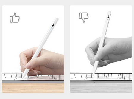 Rysik D-Pro Stylus Pen Pencil 2 Gen. Palm Rejection / Tilt Sensing precyzyjny do rysowania dla Apple iPad (2018-2025) iPad 6/7/8/9/10/11 iPad Mini 5/6/7 iPad Air 3/4/5/6/7/M2/M3 iPad Pro 11" 1/2/3/4/5/M4 iPad Pro 12.9" 3/4/5/6 iPad Pro 13" 7 M4 (Złoty)