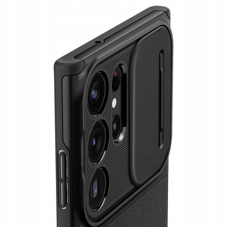 Spigen Optik Armor etui do Samsung Galaxy S23 Ultra (Black)