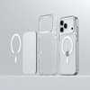 Etui D-Pro Quartz MagSafe Crystal TPU+PC Case obudowa hybrydowa wzmacniana magnetyczna do Apple iPhone 17 Pro (Pomarańczowy)