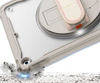 D-Pro 360 Shock V2 Strap Case etui pancerne z uchwytem na rękę i paskiem na ramię do Apple iPad 10 Gen. (2022) / 11 Gen. (2025) (Beżowy)
