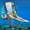 Etui D-Pro 360° Waterproof Case IP68 obudowa wodoodporna wodoszczelna pancerna do iPhone 16e (Czarny)