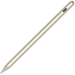 Rysik D-Pro Stylus Pen Pencil 2 Gen. Palm Rejection do rysowania dla Apple iPad (2018-2025) iPad 6/7/8/9/10/11 iPad Mini 5/6/7 iPad Air 3/4/5/6/7/M2/M3 Air 13" M2/M3 iPad Pro 11" 1/2/3/4/5/6/M4/M5 iPad Pro 12.9" 3/4/5/6 iPad Pro 13" 7/8/M4/M5 (Złoty)