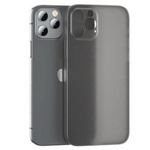 Etui D-Pro Air PP Case 0.4mm ultra cienkie najcieńsze minimalistyczne matowe iPhone 13 Pro (Czarny)