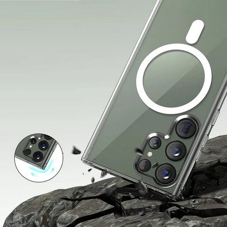 Etui D-Pro Hybrid MagSafe Case obudowa magnetyczna do Samsung Galaxy S23 Ultra