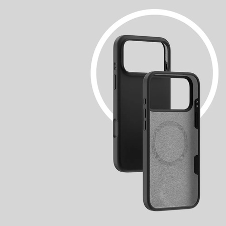  Etui D-Pro Velvet Silicone Case MagSafe obudowa magnetyczna z mikrofibrą do Apple iPhone 17 Pro Max (Różowy)