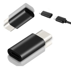 Adapter przejściówka Lightning do USB-C Type-C (Black)