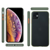 EverTech Contrast Matowe Etui Obudowa iPhone 11 Pro Max (Army Green/Red)