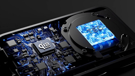 Ładowarka indukcyjna 25W Qi2.2 Active Cooling MagSafe Wireless Charger szybka bezprzewodowa magnetyczna stacja do ładowania Apple Watch / iPhone / AirPods (Czarny)