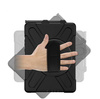 Zestaw D-Pro 360 Armor Strap Case etui pancerne z uchwytem na rękę i paskiem na ramię do Samsung Galaxy Tab Active Pro 10.1 (T540/T545/T547) / Tab Active4 Pro (T630/T636/T638)  + szkło ochronne