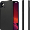 Etui D-Pro Air PP Case 0.4mm ultra cienkie najcieńsze minimalistyczne matowe iPhone 11(Czarny)