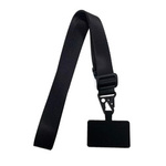 Smycz D-Pro Crossbody XL Neck Strap pasek na ramię szyję wkładka pod etui do telefonu (Czarna)