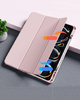 Etui D-Pro Smart Cover Case pokrowiec obudowa z klapką z uchwytem na rysik do Apple iPad Pro 11" 5 Gen. M4 (2024) / 6 Gen. M5 (2025) (Różowy)