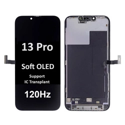 Wyświetlacz LCD ekran dotyk digitizer do Apple iPhone 13 Pro (Soft OLED 120Hz) (Wymienny IC)