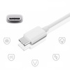 Kabel przewód szybki mocny USB-A do USB-C Typ-C do Samsung Huawei Xiaomi 100cm 1m (Biały)