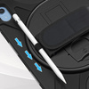 D-Pro 360 Armor Strap Case etui pancerne z uchwytem na rękę i paskiem na ramię do Apple iPad 10 Gen. (2022) / 11 Gen. (2025) (Czarny)