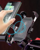 NOX Motorcycle Phone Holder 15W Wireless Charger USB QC3.0