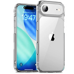 Etui D-Pro Quartz Crystal TPU+PC obudowa hybrydowa wzmacniana do Apple iPhone 17 Air (Przezroczysty)