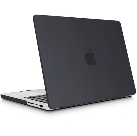 Etui Hard Case obudowa do Apple MacBook Pro 14 M1 A2442 (2021) / M2 A2779 (2023) / M3 A2918/A2992 (2023) / M4 A3112/A3185/A3401 (2024) / M5 A3434 (2025) (Czarny Mat)