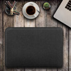 Torba D-Pro Oxford Canvas Sleeve etui futerał pokrowiec do laptopa Dell HP Lenovo Apple MacBook 13-14" (Ciemny Szary)