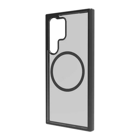 Etui D-Pro Matte Hybrid MagSafe Case obudowa magnetyczna do Samsung Galaxy S24 (Czarny)
