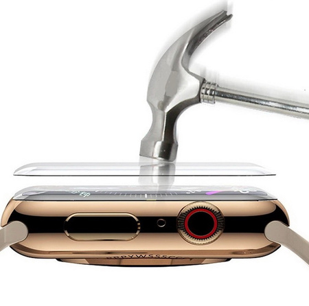 Szkło hartowane 3D z lampą UV LED do Apple Watch 7/8/9 (41mm)