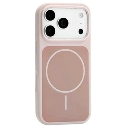  Etui D-Pro SoftMag Case MagSafe silikonowa obudowa magnetyczna z mikrofibrą do Apple iPhone 17 Pro (Różowy)