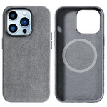 Sancore Alcantara MagSafe Case etui magnetyczne do iPhone 14 Pro (Gray)